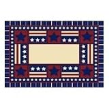 Stars & Stripes Fun Rug 39 X 58