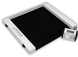 Detecto CR1000D Roll-a-Weigh Portable Wheelchair Scale - 30 in. wide, 1000 lb / 450 kg Capacity, Made in the USA