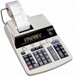 Canon - 8295A001 - Imprimante jet d'encre - MP 1211-LTS : 12 chiffres - 2 couleurs d'impression et 2 couleurs d'affichage - Fonctions horloge - Fonctions principales de calcul + Taxe et Business