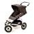 2008 Mountain Buggy Urban Single Stroller - Black Dot