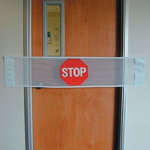 Posey Door Guard/Do Not Enter Banner, Description: Do Not Enter Banner