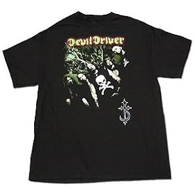 Buy Devildriver - BAND PHOTO T-shirt, Black made by Devil Driver now!