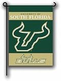 South Florida Bulls 13" x 17" Two Sided Garden Flags - 1 Pair