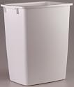 Rubbermaid 2806-TP-WHT36 Quart White Wastebasket