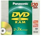 Panasonic 3x speed, 4.7GB, 10 pack DVD-RAM Disc