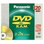 Panasonic 3x speed, 4.7GB, 10 pack DVD-RAM Disc
