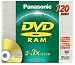 Electronics : Panasonic 3x speed, 4.7GB, 10 pack DVD-RAM Disc