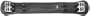 leather short girth VIENNA black with leather padding