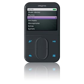 Creative ZEN VISION:M - Digital player / radio - HDD 30 GB - WMA, MP3 - video playback - display: 2.5" - black