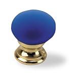 Review Laurey  / Laurey 38mm Mushroom Frosted Glass - Navy - Disc