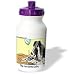 Londons Times Funny Dogs Cartoons - Bored Border Collie - Water Bottles