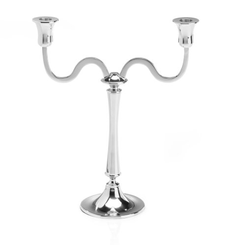 Metal Double Stem Candleholder