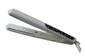 U9 Goddess Pure White Ionic Tourmaline Ceramic Hair Straightener Flat Iron Styler