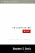 Encountering Evil: Live Options in Theodicy