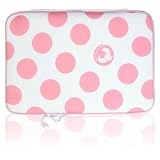 13' Pink Polka Sleeve MacBook