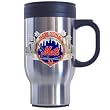 New York Mets Stainless Steel 18 oz Travel Beverage Mug - MLB Baseball Fan Shop Sports Team Merchandise
