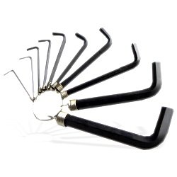 10 Pc Allen Wrench Key Set- SAE by Cvf Supply