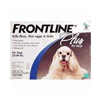 Merial Frontline Plus for Dogs, 23-44 lbs. - 12-Pack