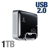 Iomega eGo 1 TB USB 2.0 Desktop External Hard Drive 34836 (Jet Black)