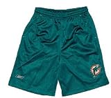 Miami Dolphins -Grey- Speedwick Performance Short Sleeve Shirt - X-Large