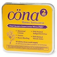 Oona PMS 2 For Cramps, Tablets, Three Month Supply 50 ea