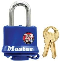 MasterLockProducts Padlock Steel 1In Vertclr Kd2, Sold as 1 Carat