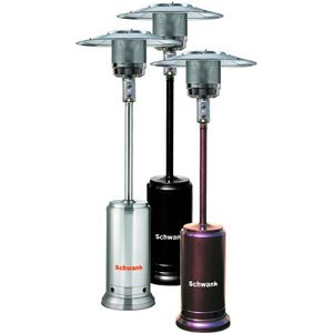 Schwank 4005-CB Stainless Steel Deluxe Commercial Outdoor Patio Heater (LP Gas)