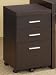 Home Office File Cabinet in Cappuccino Finish