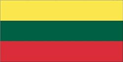 Annin Nylon Lithuania Flag, 3-Foot by 5-Foot