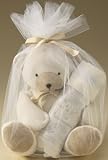 Plush Cream Bear with Blanket 12