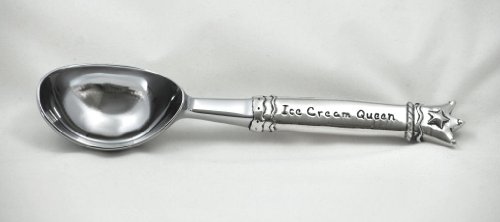 basic spirit pewter ice cream scoop ice cream queen sp 68  more detail click!