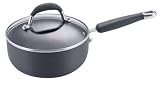 KitchenAid Gourmet Essentials Hard-Anodized Nonstick 2-1/2-Quart Covered Chef's Pan