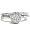 1.20CT Diamond Pave Halo Ring 14K White Gold