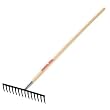Ames True Temper Level Head Rake with 60-Inch with Chrome Ferrule 1853000