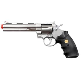TSD Sports 6-Inch Barrel Spring Powered Airsoft Revolver