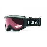 Giro Chico Kids/Youth Ski Goggles - Matte Black Frame / Vermillion 57 Lens - 2009749