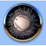 <b>Baseball Shatter Sports Window Decal</b>
