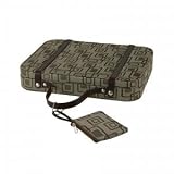 Mele and Company Fabric Suitcase Style Jewelry Box - Natalie