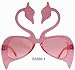 Adult Pink Flamingo Sunglasses