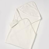 100% CERTIFIED NATURA ORGANIC COTTON BABY RECEIVING BLANKET TOWEL (SET OF 2)