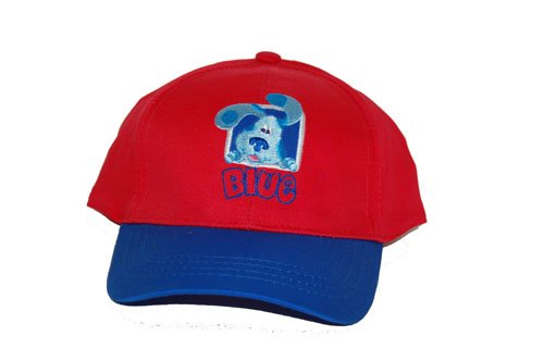 Kids Nick Jr Blue's Clues Hat - Red // Blue