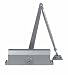 Global TC2202-AL Hydraulic Door Closer Size 2 Spring, Aluminum