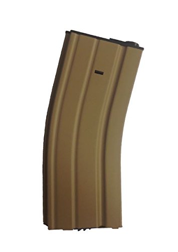 Maddog Sports Metal M4/M16 High Capacity Airsoft Magazine - Tan
