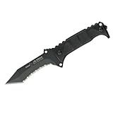 Boker Plus Knives P049 RBB Fixed Blade Knife with Black Aluminum Handles