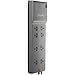 BELKIN BE108230-06 HOME/OFFICE SURGE PROTECTOR (8 OUT 1-IN/2-OUT PHONE/ETHERNET & COAXIAL PROTECT