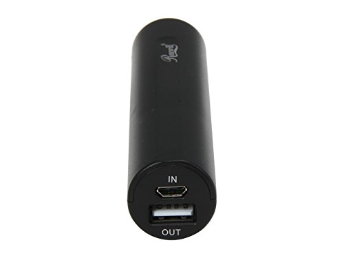 Rosewill V1 2800mAh Smartphone/iPod/MP3 External Backup Battery Charger Power Bank for Android and iOS Devices, Black (PB-V1-2800-BK)