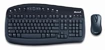 Microsoft Wireless Optical Desktop 1000 Standard Keyboard + Optical Mouse