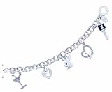 7.5 inch Bunny Charm Bracelet