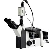 【並行輸入品】50X-800X Inverted Trinocular Metallurgical Microscope 顕微鏡 + 1.8MP VGA Camera VGA