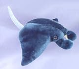 Plush Blue Manta Ray 12